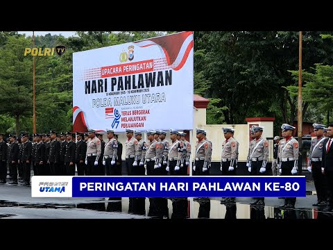 POLDA MALUT JAGA API PERJUANGAN MELALUI KARYA NYATA DALAM PERINGATAN HARI PAHLAWAN 2025