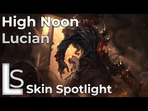 High Noon Lucian - Skin Spotlight - Collection - League of Legends - Patch 10.13.1