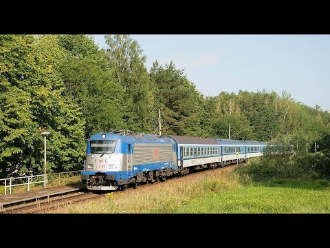 Ex 531 Jižní expres Praha hl.n. - Č. Budějovice | ČD | Loko řady 380 | Ze stanoviště strojvedoucího