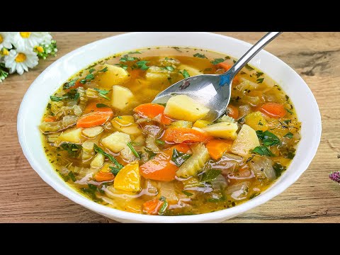 Eat day and night. I lost 10 kg in a month. The perfect soup for losing weight!