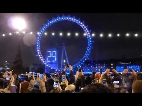 London NYE Fireworks 2015
