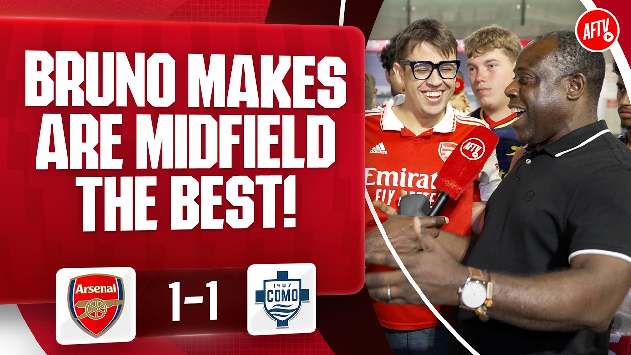 Bruno Makes Are Midfield The Best! (Adam & Belgium) | Arsenal 1-1 Como