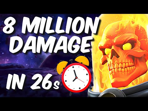 26 SECONDS = 8 MILLION DAMAGE