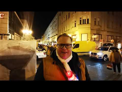Ungarn-TV: Silvestergrüsse vom "Silvester Markt" aus Györ