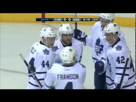 Kessel 1-0 Goal - Maple Leafs vs. Predators (Oct 10 2013)
