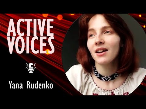 Yana Rudenko - One of the most Vocal and Effective Voices Telling the Truth about Russian Aggression