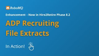 Save on ADP Recruiting Integrations with Hire2Retire File Extract Integration!