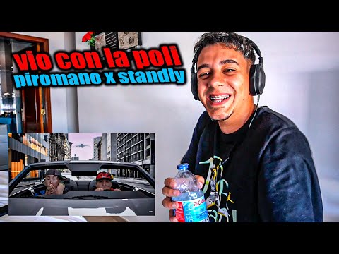 (REACCIÓN) Piromano Flow Gitano ft. Standly - Vio Con La Poli (Prod. Kasio)