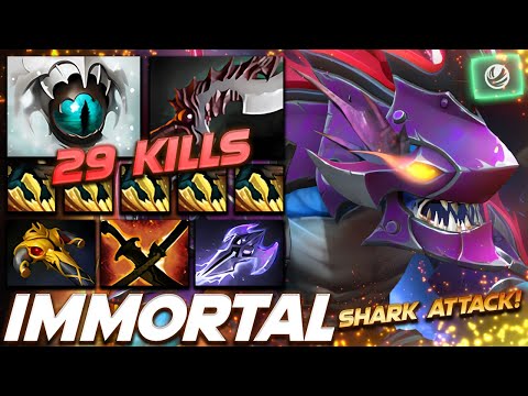 Slark Shark Attack 29 Kills - Dota 2 Pro Gameplay [Watch & Learn]