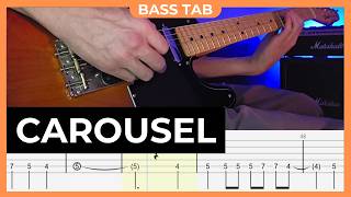 Blink-182 - Carousel - Bass Tab | Lesson | Cover | Tutorial