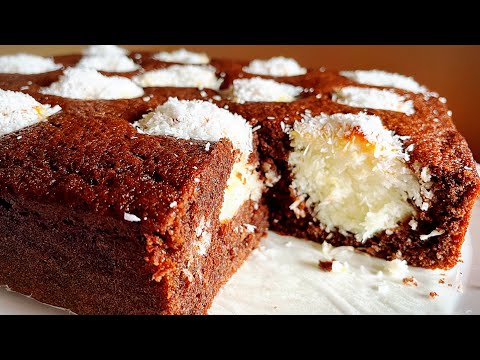 BOUNTY CAKE  |CHOCOLATE AND COCONUT CAKE RECIPE | CHRISTMAS  DELIGHT