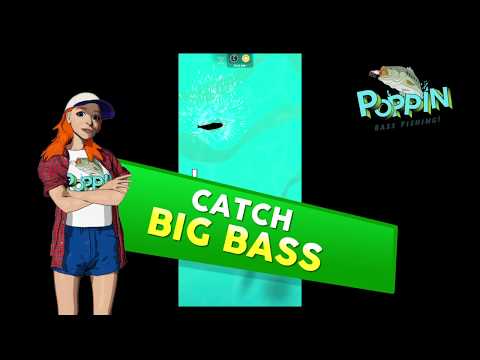 Poppin Bass Fishing: Clash & Catch Big Bass - Free Video
