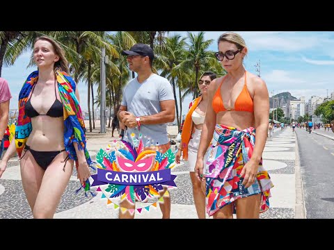 🇧🇷 RIO DE JANEIRO COPACABANA Night Walk, Brazil | 2022