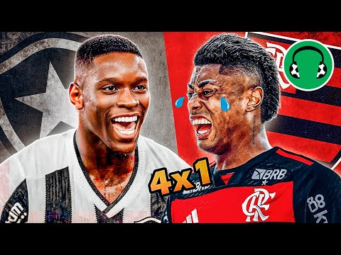 ♫ 4x1 - FLAMENGO É HUMILHADO PELO BOTAFOGO! | Paródia Só Fé