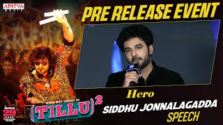 Hero Siddu Jonnalagadda Speech | Tillu Square Pre Release Event |Anupama Parameswaran | Mallik Ram