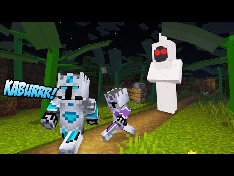 Frost Diamond -  MAKE A HEART!!!  WE ARE CHASED BY POCONG RISE FROM THE DOOM OF THE MOST HORROR HELL IN MINECRAFT!!!