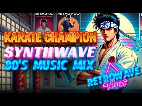 Karate Champion: 80s Retrowave Mix | Synthwave Tribute to Martial Arts Legends