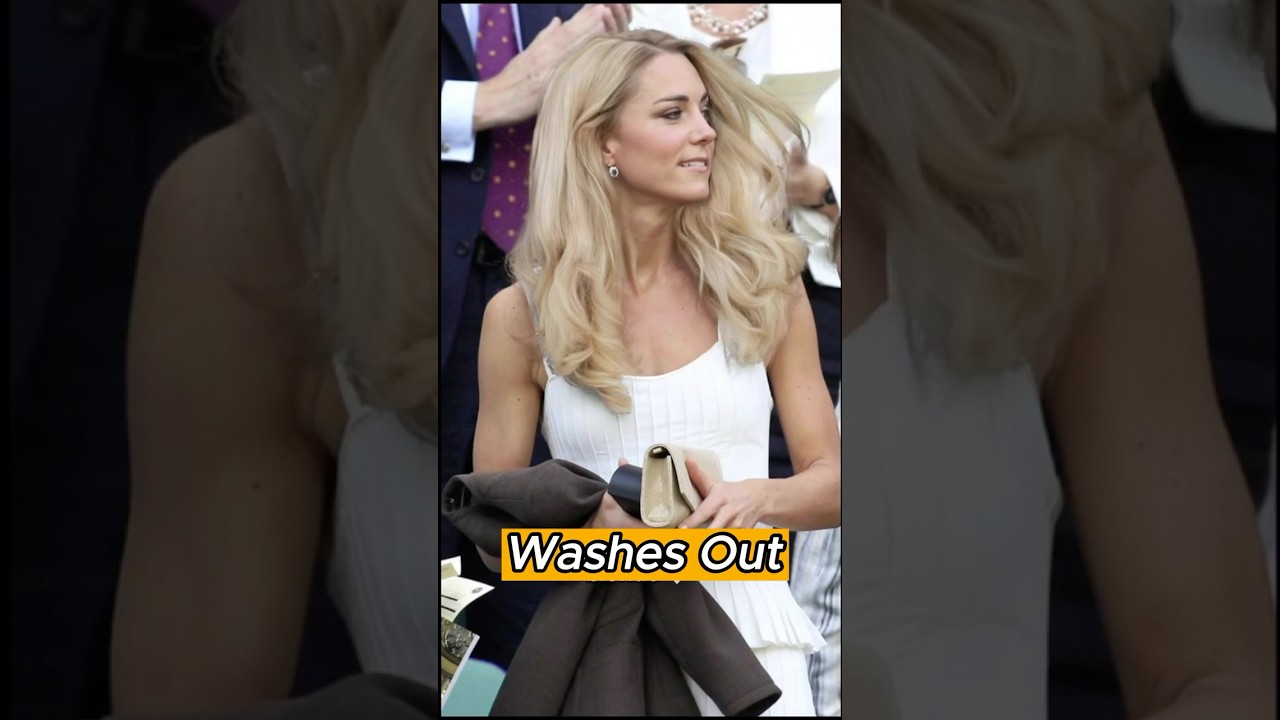 Kate Middleton’s Blonde Hair Sparks Mixed Reactions From Fans #katemiddletion #blonde