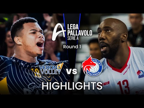 Verona vs Piacenza | Highlights | Italian Volleyball League 2025