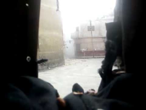 استهداف أحد معاقل النظام بقذيفة آر بي جي من قبل كتيبة عبدالله بن مسعود في حمص