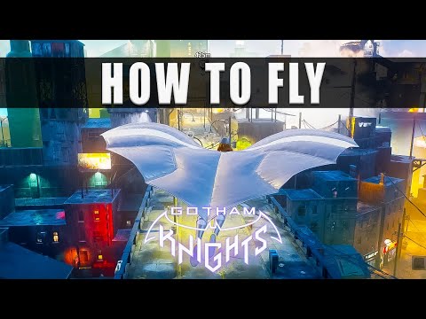 Gotham Knights how to unlock Glider or Wingsuit - How to fly