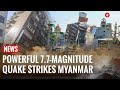 Powerful 7 7 Magnitude Quake Strikes Myanmar Shakes Bangkok