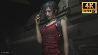 Resident Evil 4 Remake - All Ada Wong Cutscenes (4K 60FPS) 