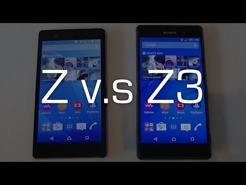 Sony Xperia Z vs Z3: Speed Comparision