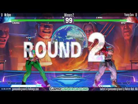 GUM06 SFV - Mr Bguy(Laura) Vs. Young Guru(Ryu)