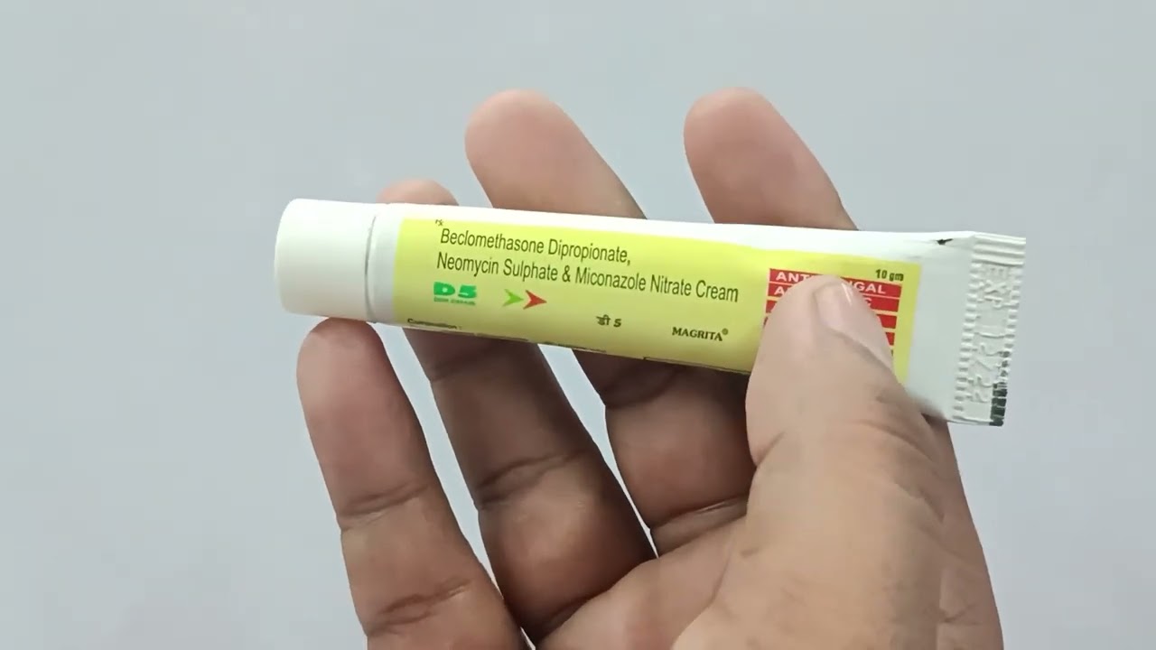 D-5 Cream Review || Beclomethasone Dipropionate, Neomycin Sulphate & Miconazole Nitrate Cream Uses