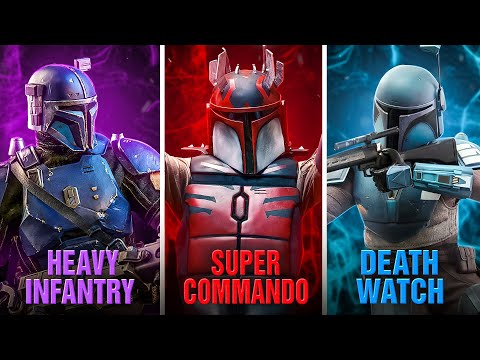 EVERY SINGLE Mandalorian Warrior Type/Variant Explained!