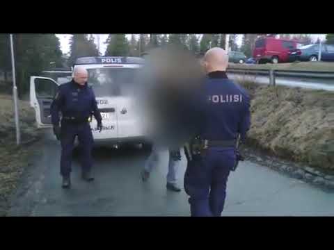 Kuopion Poliisit Tällä herralla on jäänyt pakki päälle