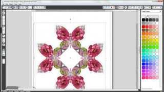 Dazzling Butterfly Basket