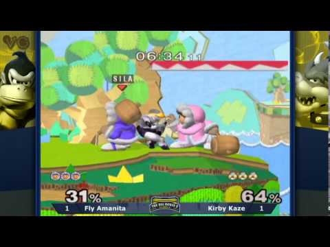 The Big House 2 - Fly Amanita (Ice Climbers) Vs. KirbyKaze (Sheik, Fox) - Losers Quarters