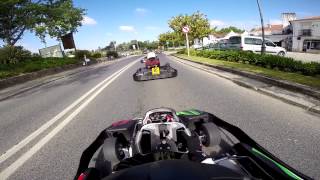 preview picture of video 'Karting (endurance) Batalha (Portugal) 01/06/2014 - Euroindy 24h kart race - morning parade'