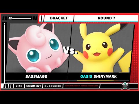Vars Ultimate Summit #1 - BassMage (Jigglypuff) VS ShinyMark (Pikachu) - SSBU