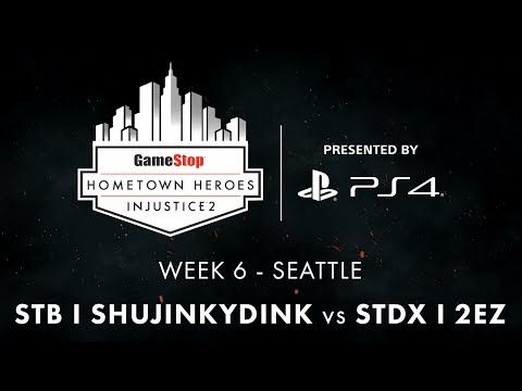 Injustice 2 - STB I Shujinkydink vs STDX I 2EZ - GameStop Hometown Heroes Week 6