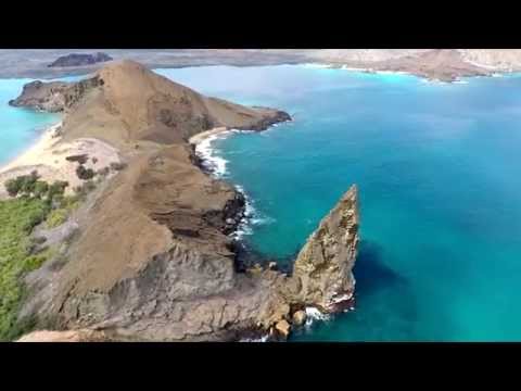 @Droneando The Galapagos Islands: Pinnacle Rock, Bartolome