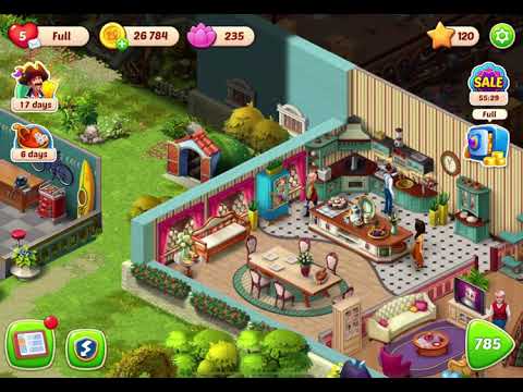 Homescapes 784 level Gameplay Story