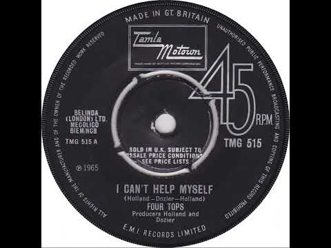 UK New Entry 1965 (170) Four Tops - I Can't Help Myself