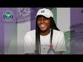 Quick Fire Questions with Coco Gauff at Wimbledon 2019