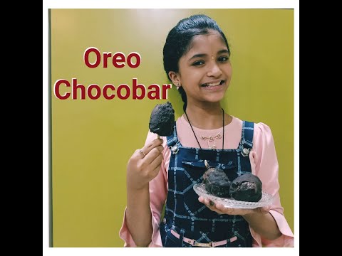 Oreo Choco Bar IceCream | No Mold, No Condensed Milk Oreo Popsicle | Kimaya Mandar Vartak