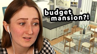 trying to furnish an entire sims mansion... on a budget