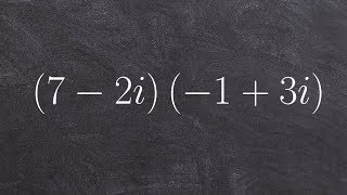 Multiply two complex numbers using foil