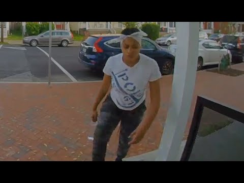 2020-04-09 19:19-19:21 Porch Pirate Doorbell View