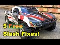 5 simple and FREE fixes for your Traxxas Slash!