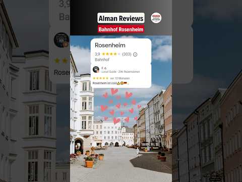 Rosenheim! Bahnhof! Lustige Google Bewertungen!