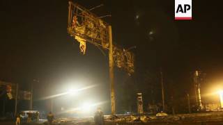 Damage in Donetsk as fighting intensifies