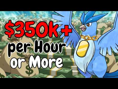 EASY 350K+ Pokeyen in 1 Hour In PokeMMO  Rich Trainer Rerun V3 | Full Money Making Guide Post Nerf
