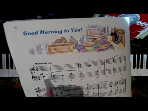 C Lesson p28 Good Morning